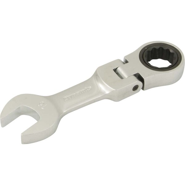 Tools 16mm Stubby Flex Head Ratcheting Wrench